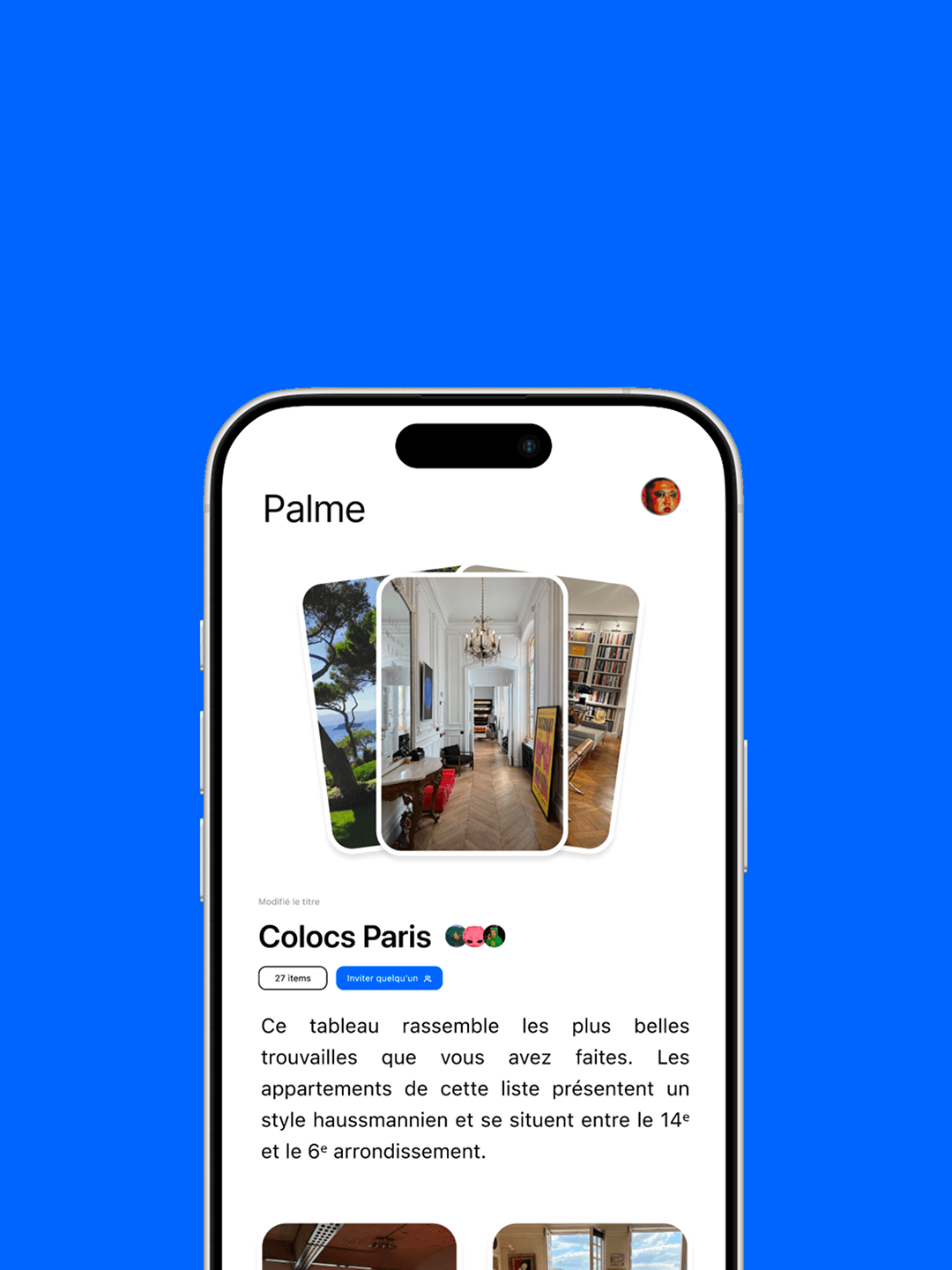 Board partagé et co-édité entre amis